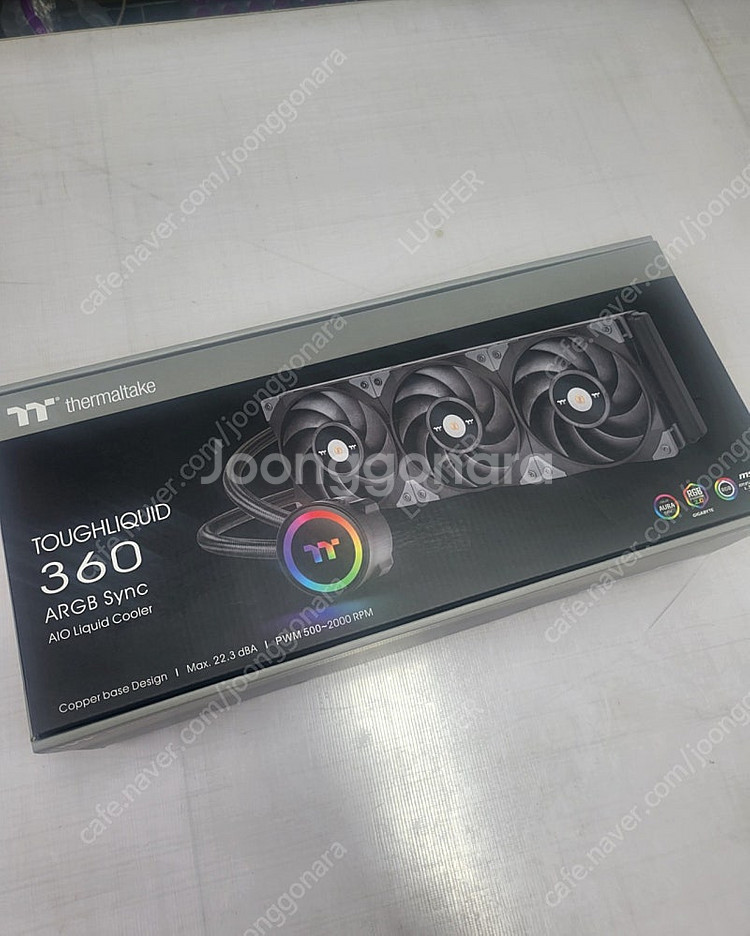 써멀테이크 TOUGHLIQUID 360 ARGB Syn...--0