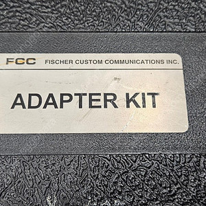 FCC Adaptor (FCC-801외) Kit 중고판매