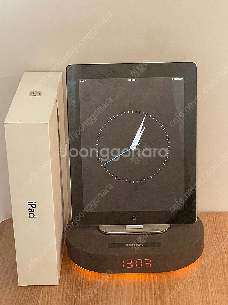 아이패드(3세대/32GB) A1416+필립스 도킹 스피...--0