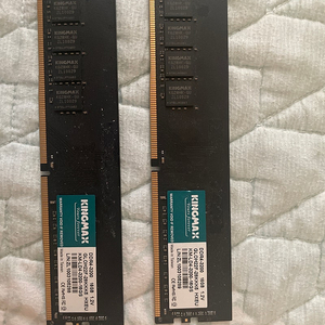 킹맥스 ddr4 16g 3200 2장 팝니다