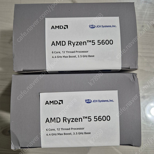 amd 라이젠 5600 미개봉새상품 11.5만