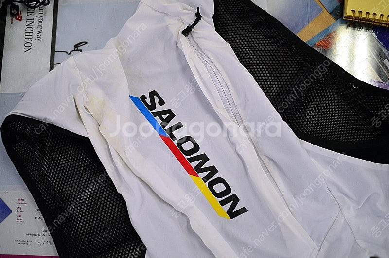 살로몬 센스프로 10 세트 레이스플래그 L사이즈 트레일러닝 베스트--3