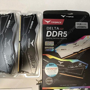 TeamGroup T-Force DDR5-6400 CL40 블랙 32GB 16기가 2개