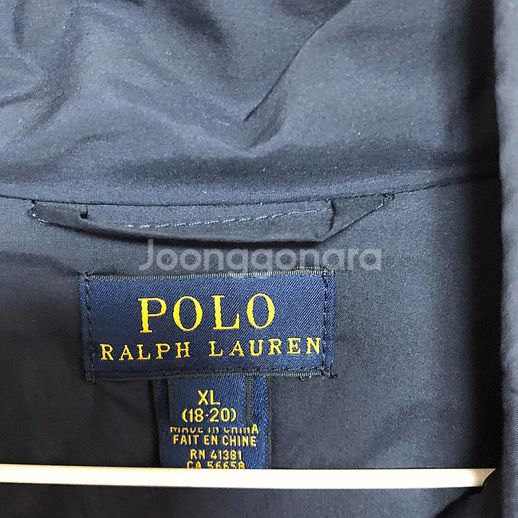 폴로 남성 경량패딩 100L--3