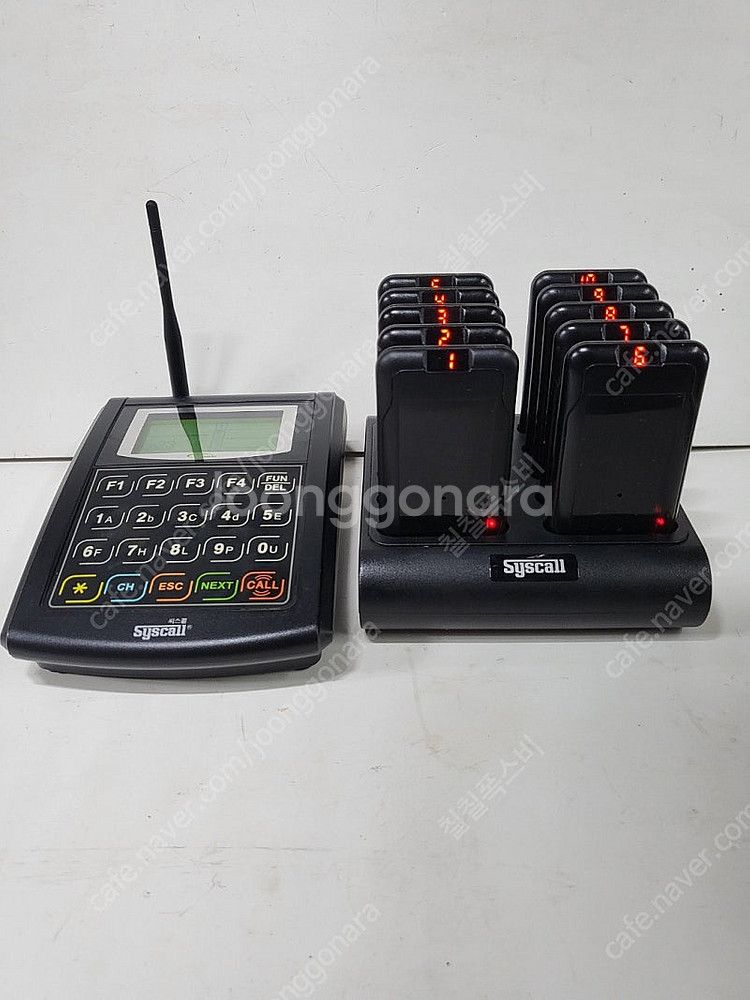 씨스콜 진동벨 10개 세트 팝니다 GP-200R--1