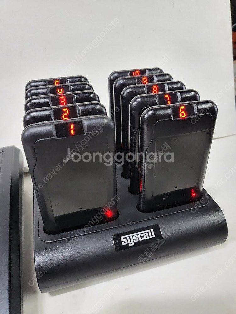 씨스콜 진동벨 10개 세트 팝니다 GP-200R--5