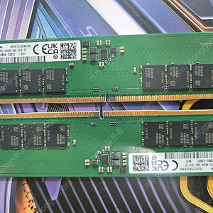 삼성 ddr5 4800 램 16기가 2개