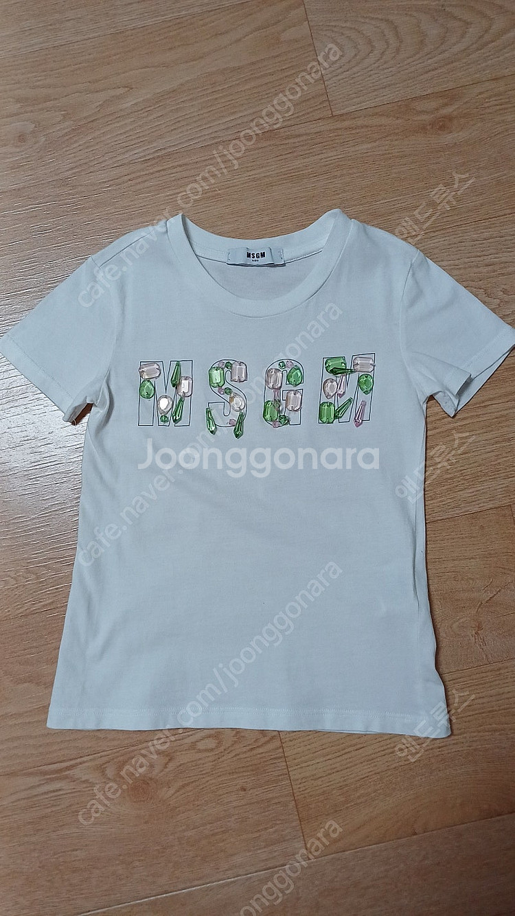 MSGM 키즈 반팔티셔츠 4(택포)--2