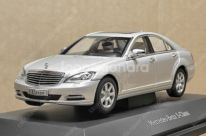1:43 오토아트 벤츠 S클래스 W221 S500 후기...--2