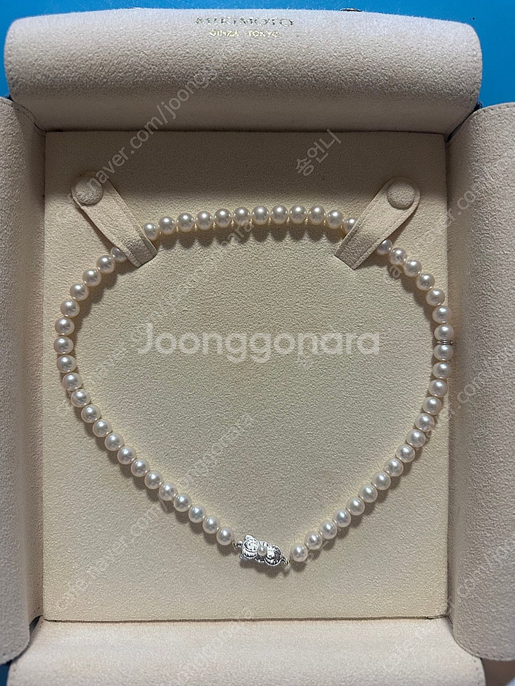 미키모토 진주 목걸이--0