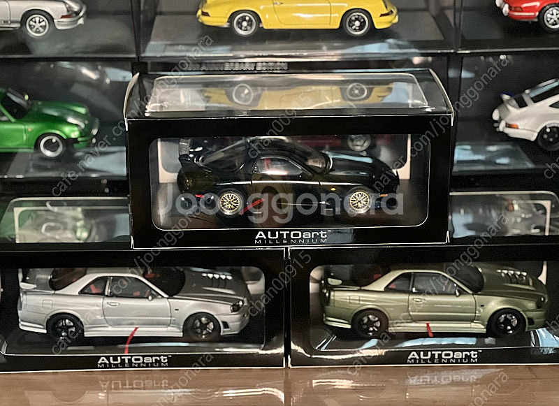 1:18 Autoart Mazda RX-7 BBS Bl...--0