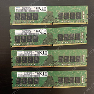 삼성 DDR4 16GB 2666v 2장 팝니다