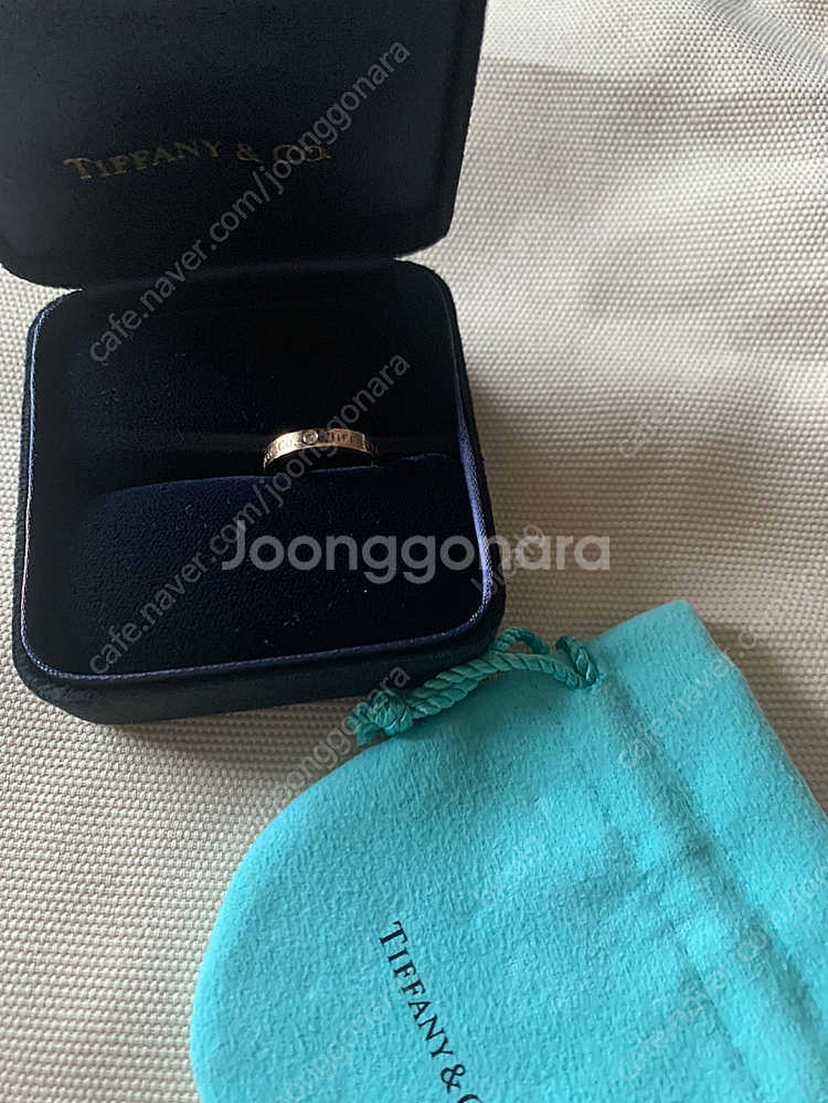 티파니 다이아몬드 반지--0