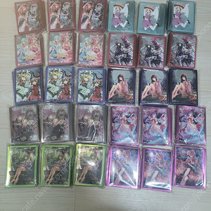 미소녀 tcg 프로텍터,슬리브,매트,스톡박스 판매합니다