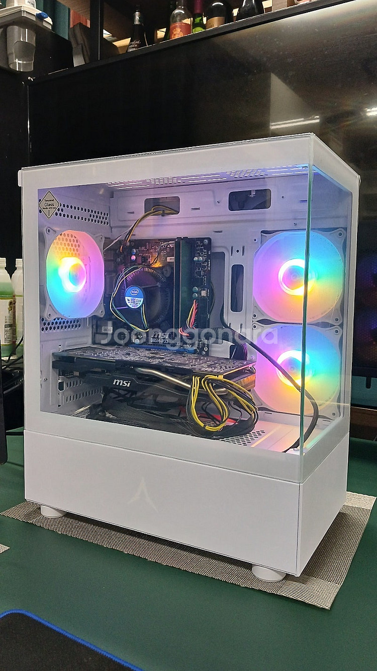 pc 컴퓨터 세트 24인치 듀얼 (모니터 2대) 마우스...--0