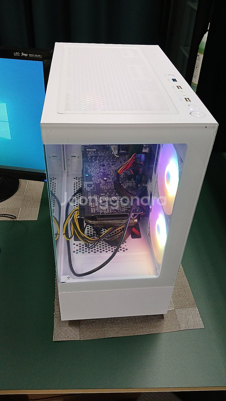 pc 컴퓨터 세트 24인치 듀얼 (모니터 2대) 마우스...--4