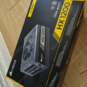 커세어 hx1200 파워팝니다(슬리빙케이블 추가)