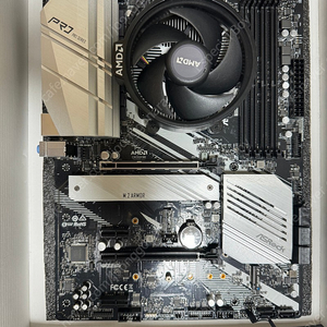 Asrock X570 PRO4 + 라이젠 3100