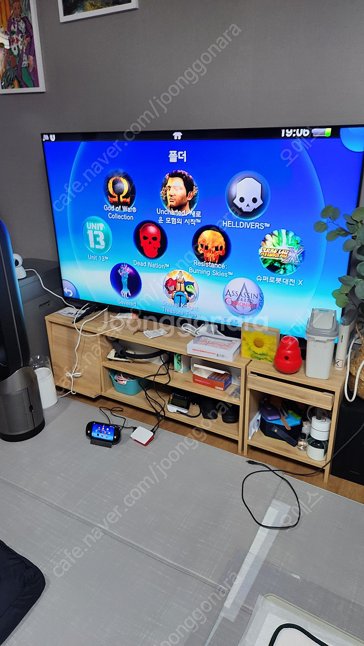 ps vita 256gb + Dock 팝니다. 비타 팝...--9