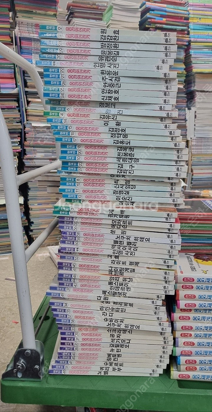 웅진위인전기 웅진 63권 세트 배송비 포함 안전결제 가...--0