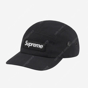 Supreme 슈프림 정품 초간지 밀리터리 블랙 21SS캠프캡 모자 볼캡