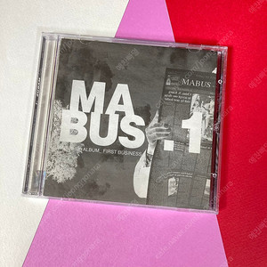 [중고음반/CD] 국힙 마부스 MABUS 데뷔싱글 1st Business