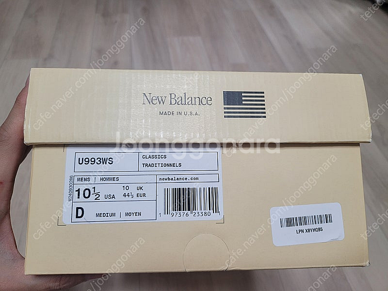 New Balance 뉴발란스 993 씨솔트--7