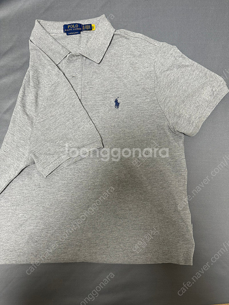 폴로 카라티 회색--1