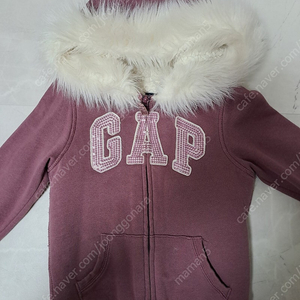 GAP 갭 털후드 집업 5T