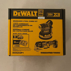 DeWALT 디월트 멀티 커터 DCS356 & 원형 샌더 DCW210 세트 DCK202P1