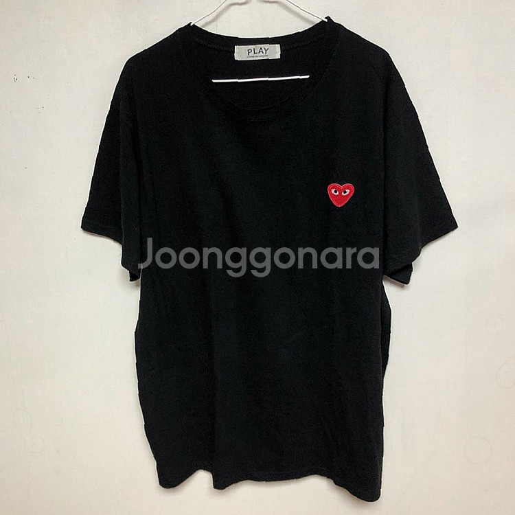 판매 꼼데가르송 남성 반팔티 105XL--0