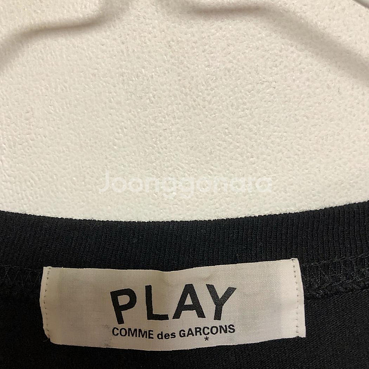 판매 꼼데가르송 남성 반팔티 105XL--3