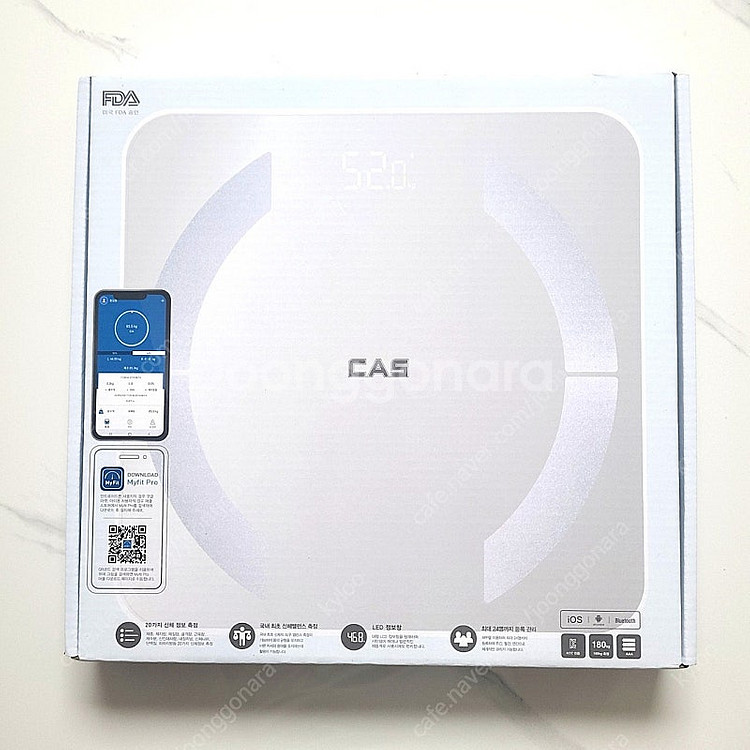 CAS 블루투스 체지방 체중계--0