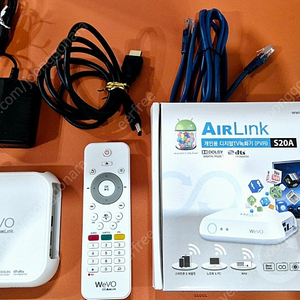 WeVO airlink S20A 안드로이드 PVR 판매합니다(택포)