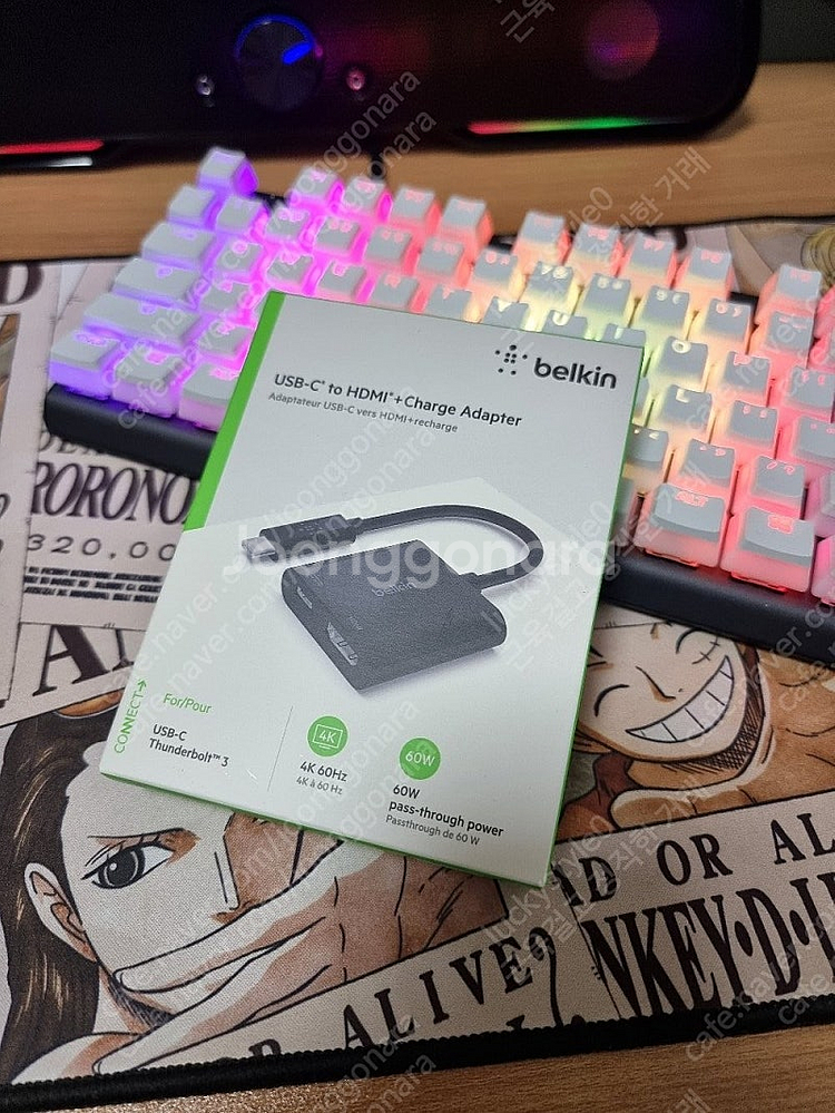 벨킨 usb to hdmi 4K 60HZ 어댑터 판매합...--0