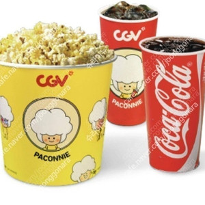 CGV 콤보 (맛변경 포함) 팝콘L 콜라M 2개