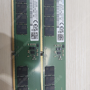 삼성 DDR5(16G) PC5 5600B 램 2개