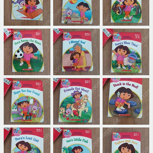 [Scholastic] Dora the Explorer Phonics Reading Program 영어 책 12권 세트