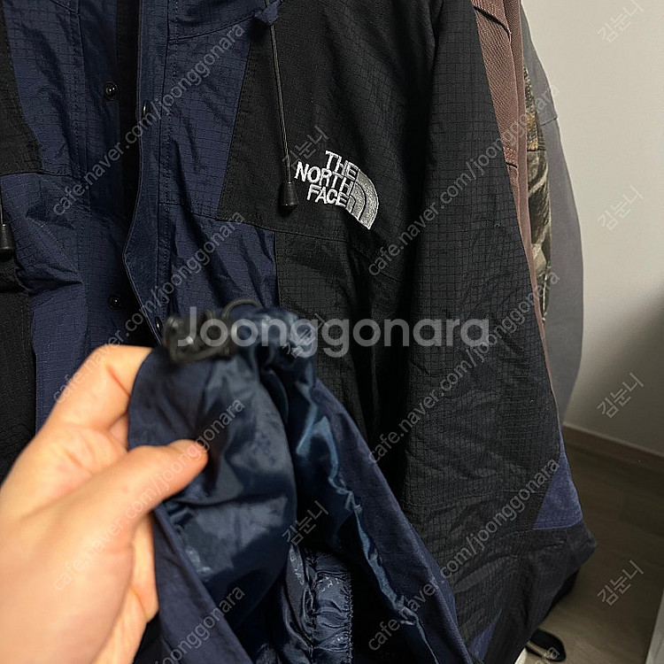 ((투웨이))노스페이스xcr 고어텍스 바람막이 검남--5