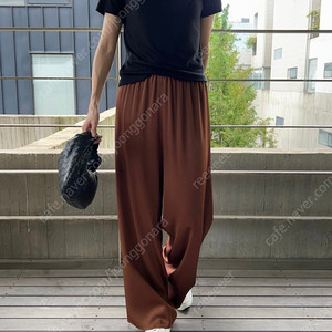 레디투웨어 R2W Satin banding pants