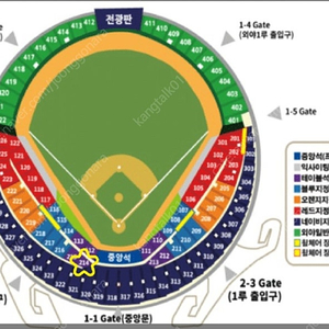 8월 25일(일요일)잠실야구장 한화이글스vs두산베어스 3루테이블석 3연석 양도합니다