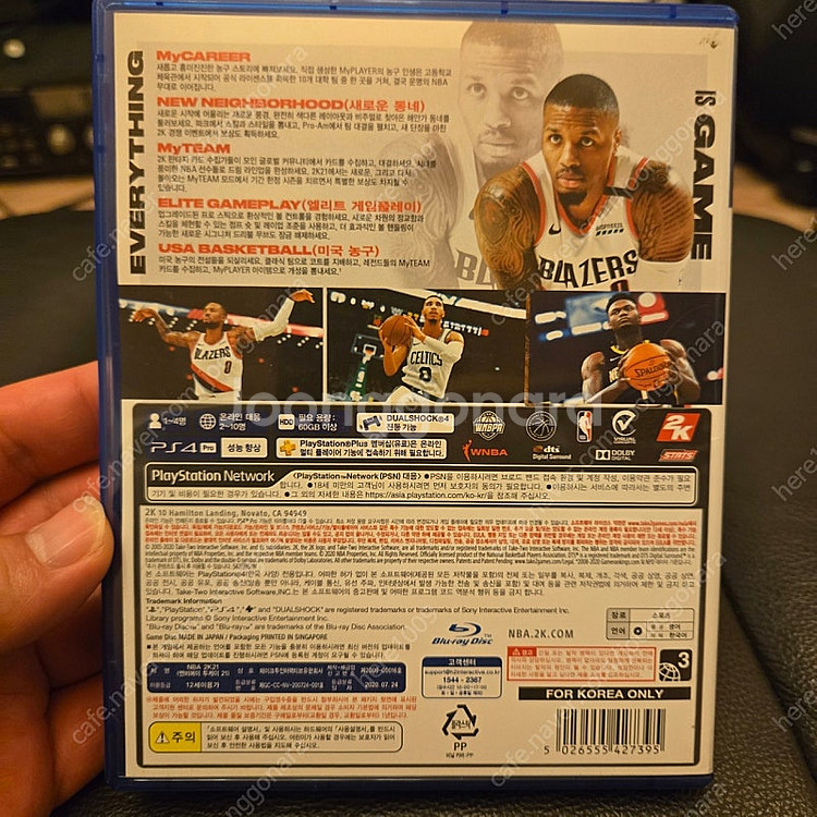 PS4 NBA 2K21--1