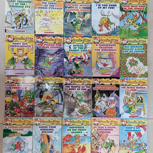 제로니모 스틸턴(geronimo stilton) 20권+CD 정품세트 택포