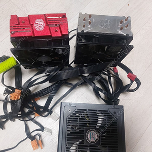 마닉700w 공냉쿨러 2개 팝니다