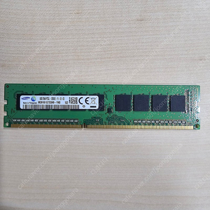 PC용 삼성 8기가 DDR3 12800E 램 팝니다.