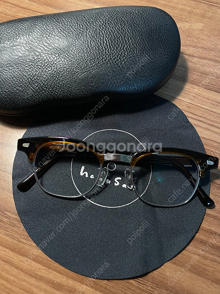 [32만원] 백산안경 린디브로우 브라운 A22--0