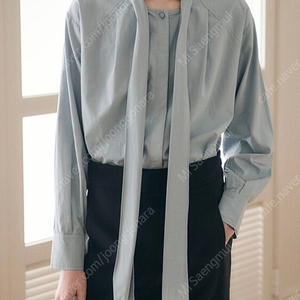 루에브르 Tie&cowl 2ways blouse