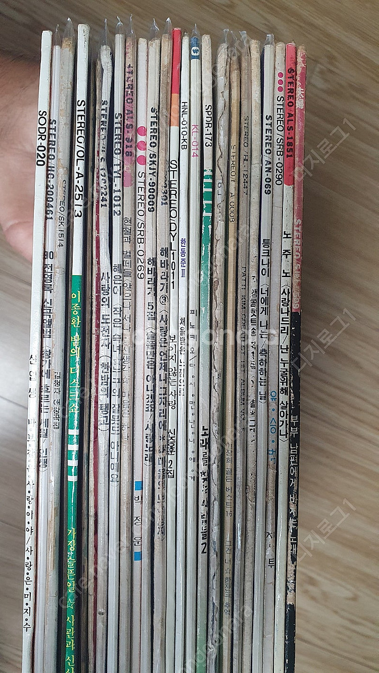 국내가요 한동준외 엘피(LP) 25장--1