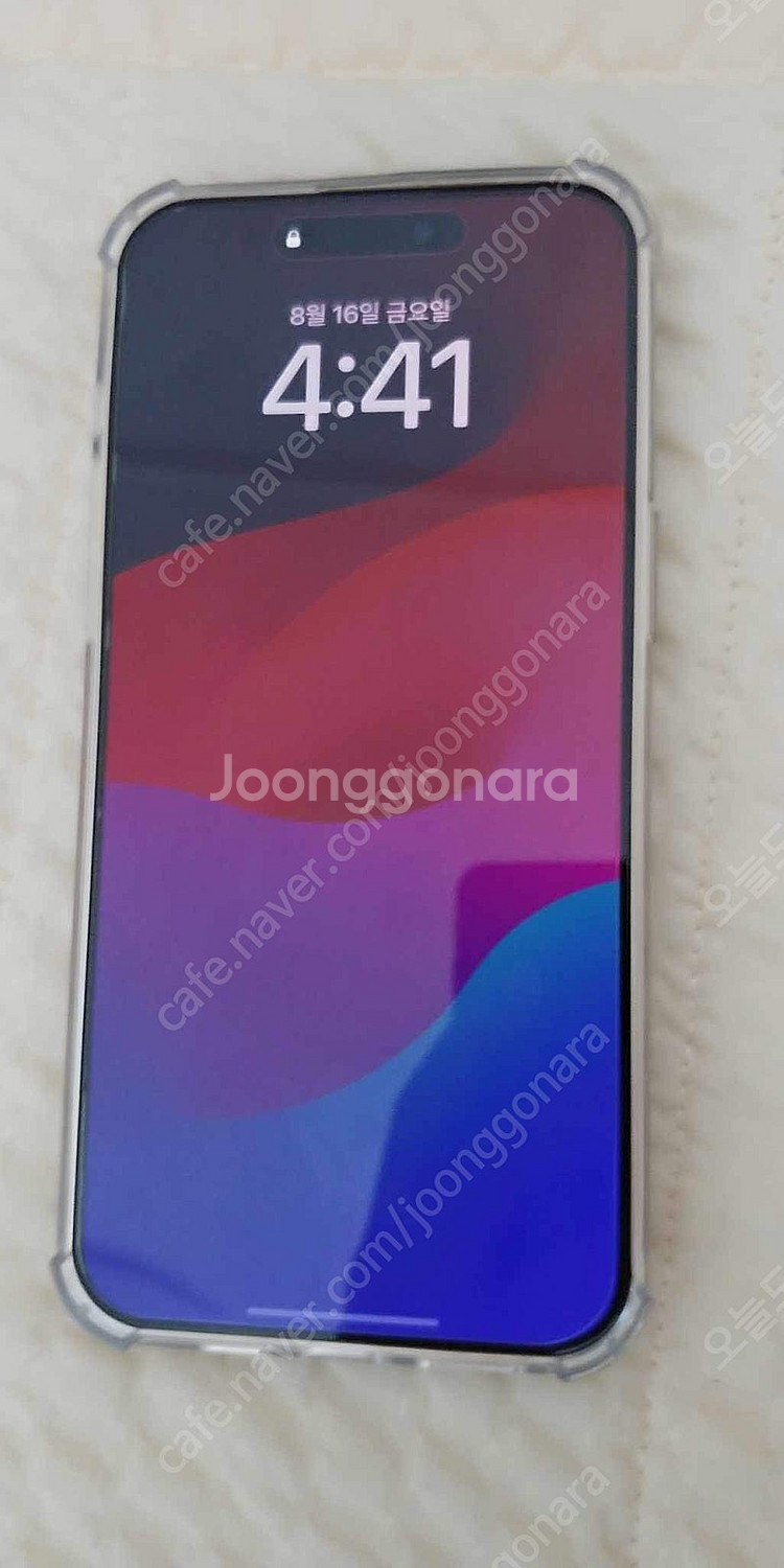 아이폰 15 프로맥스 (내추럴 티타늄, 256gb) 배...--2