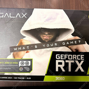 갤럭시 GALAX 지포스 RTX 3060 EX WHITE OC V2 D6 12GB